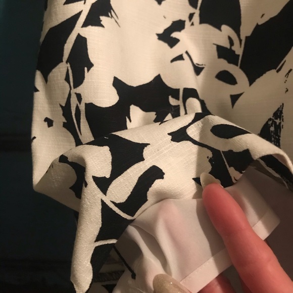 Banana Republic Floral Print Skirt - Picture 7 of 14